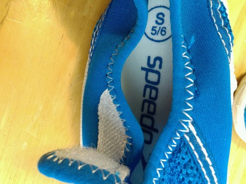 Lot of 2 Speedo Baby Toddler Twins Blue Water Sandals Shoes Size 5/6. 1d - Picture 6 of 7