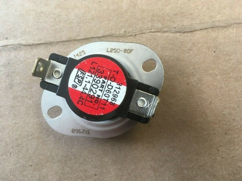 3390291 Whirlpool Inglis Dryer High Limit Thermostat - Picture 2 of 4