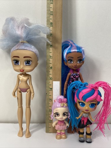 Lote Varias Muñecas Kindi Pirouetta Curligirls Cuadradas Niñas Cueva Club Posable - Imagen 2 de 19