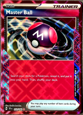 are master ball cards rare 153/162 🔥Rare 🔥 Temporal Forces🔥Pokémon TCG - NM/M Placeholder Image Provided Pokémon TCG Master Ball 153/162