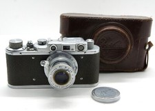 Ultra Rare USSR Soviet Zorki-1 Type A 1949 camera Leica design SN07831 lens I-22
