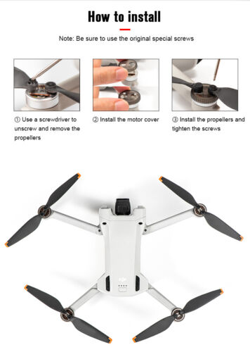 6Pcs Protective Propeller Cover With Screwdriver Kit For DJI MINI 3 PRO Drone - Picture 13 of 22