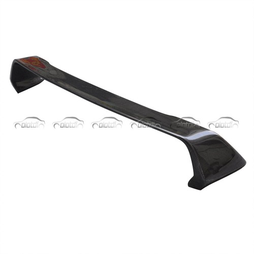 For 2006-2011 Honda Civic TR MUGEN Style Carbon Fiber Trunk Wings Spoiler Lip - Picture 7 of 12