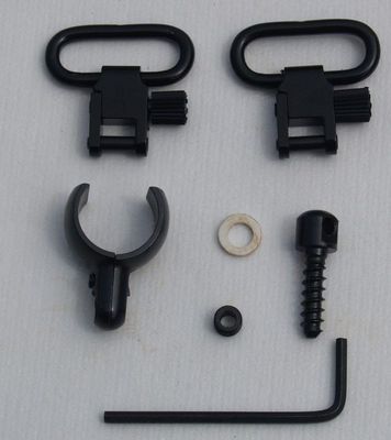 Magnum Split Band Hunting Rifle Sling Mount Kit 1/" Swivels Fit Most 20 Ga