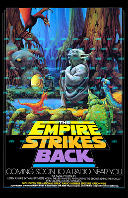Star Wars Empire Strikes Back 11x17 Movie Poster (T3) Darth Vader