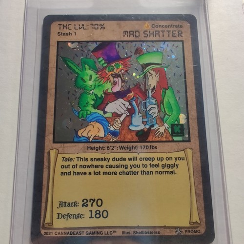 Cannabeast Mad Shatter Holo Kickstarter Backer Promo - Bild 2 von 2