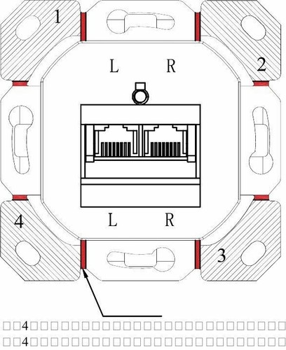 10 x CAT.6 Netzwerkdose weiß Unterputz UP Dose 2x RJ45 geschirmt Unterputzdose - Bild 7 von 7