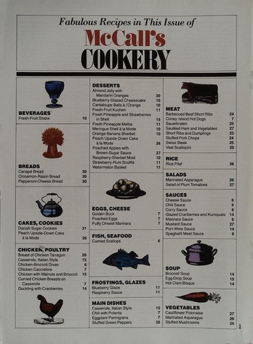 Mccalls Cookery Vintage Cook Book #8 - Imagen 2 de 2