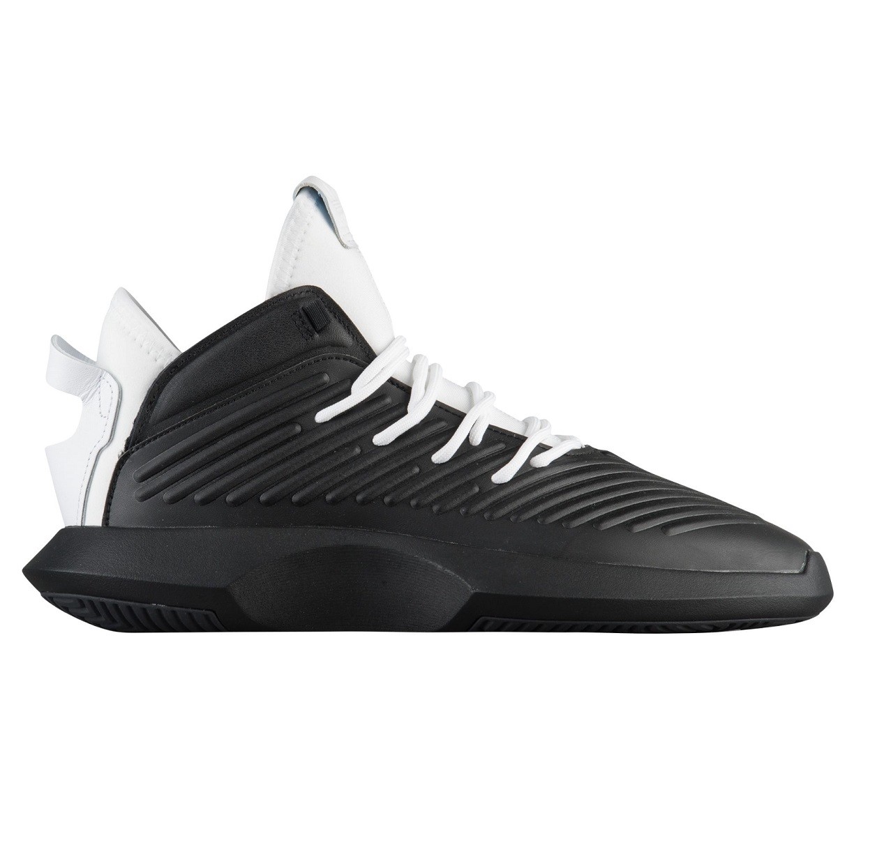 Adidas Crazy 1 ADV Mens AQ0321 Black White Leather Adidas Crazy 1 ADV Mens AQ0321 Black White Leather