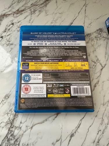 Pacific Rim Blue Ray DVD Action Film Movie Rated 12 - Picture 3 of 4