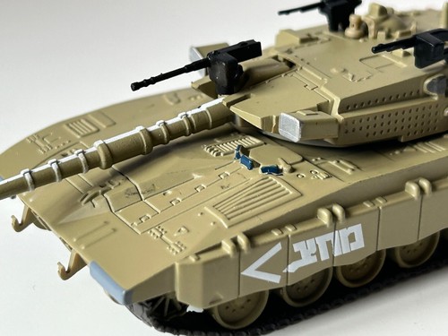 Tanque militar de batalla de Israel Merkava III-1990 juguete modelo juguete diecast 1:72 Amercom - Imagen 9 de 19