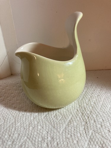 Eva Zeisel Red Wing Pottery Town & Country Pitcher Vintage Light Green 1940s ? - Picture 6 of 9