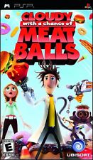 Cloudy with a Chance of Meatballs - Playstation Portable PSP TESTED