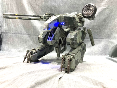 Metal Gear Rex from Metal Gear Solid 1/48 Figure Statue ThreeA