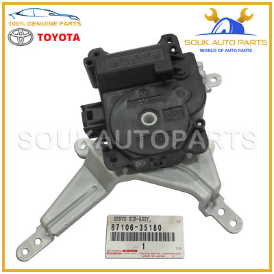 87106-35180 Genuine Toyota SERVO SUB ASSY, DAMPER (FOR AIRMIX