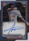 2024 Bowman - Alexander Canario #CRA-AC