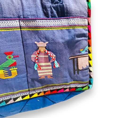Besito Handmade Shoulder Tote Bag. BOHO Style, Zipper Closures, One of a Kind! - Picture 6 of 12