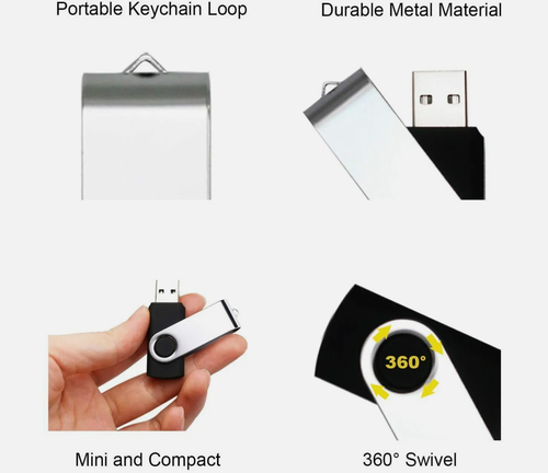USB Memory Stick Flash Pen Drive USB 2.0 High Speed 2/4/8/16/32/64/128GB - Picture 5 of 16