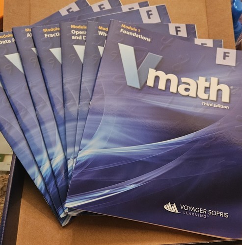 Vmath F Module 1 Foundations, Grade: 5Student Math Pack New