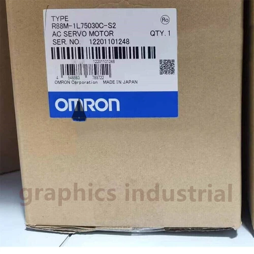New OMRON R88M-1L75030C-S2 Servo MotorR88M1L75030CS2 Fast Shipping