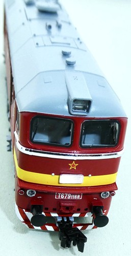 Roco 36520 T679 CSD Diesellok Ep4-6 Tschechoslowakei TT 1:120 OVP HC1 µ - Bild 5 von 6