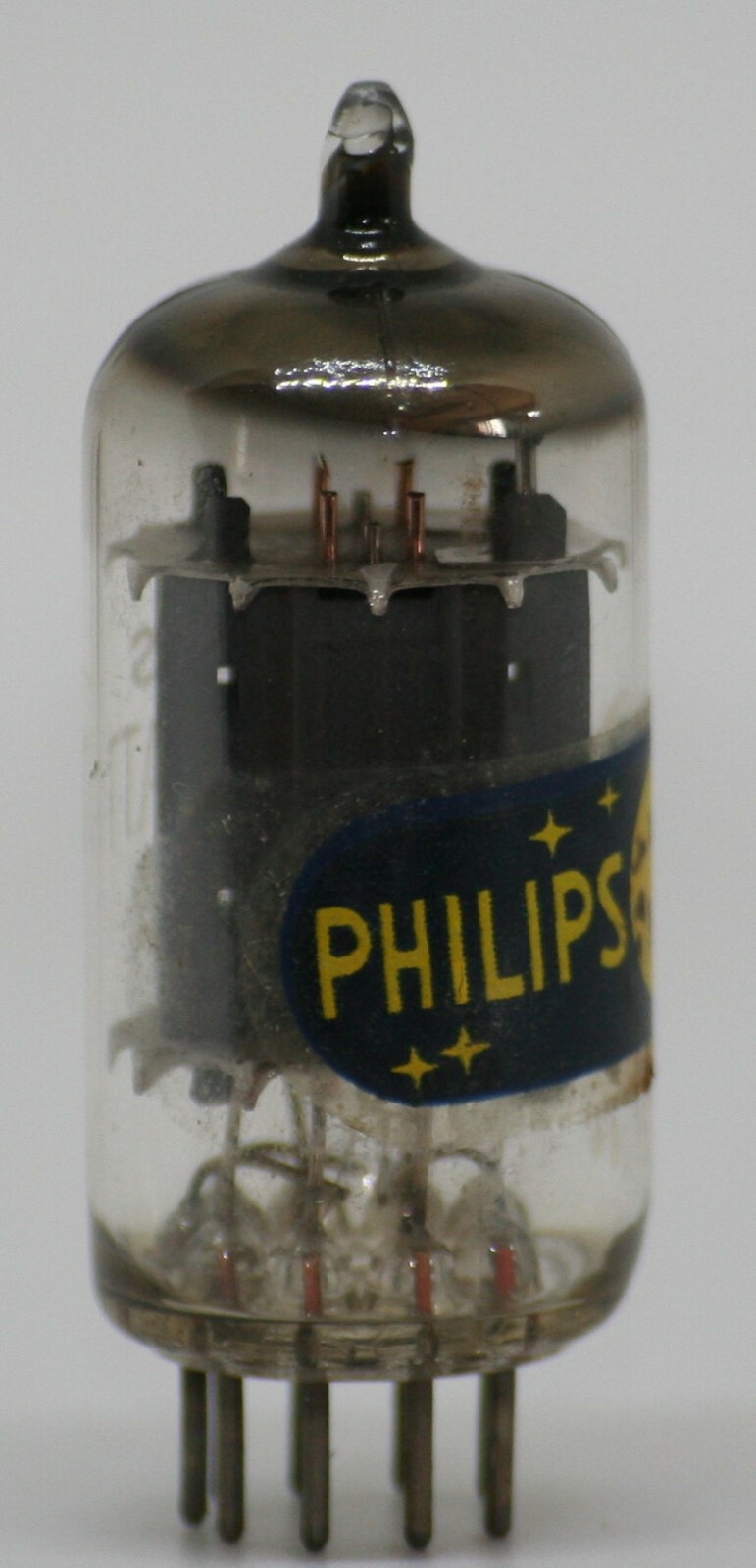 ECC83 PHILIPS MONZA mC5 12AX7 TUBE LONG PLATE ECC803S B339 E83CC CV492 PREAMP