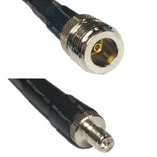 LMR400UF N FEMALE to RP-SMA FEMALE Coaxial RF Cable USA-Ship Lot