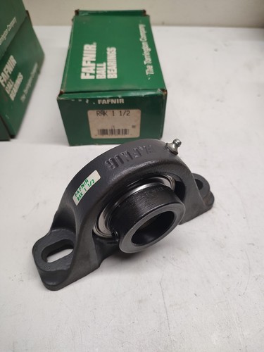 NEW Timken Fafnir RAK 1 1/2 Pillow Block Bearing 1-1/2" Bore With Collar - Picture 2 of 4