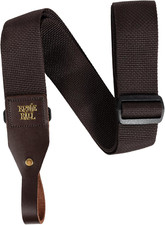 Ernie Ball Brown Polypro Acoustic Guitar Strap - Durable and Comfortable