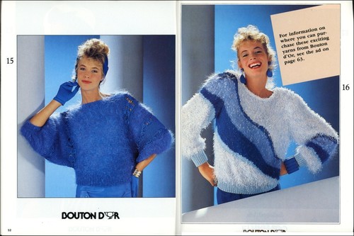 Fashion Knitting #28 - 1986, December - Dramatic Patterns For Today's Woman! - Picture 7 of 8