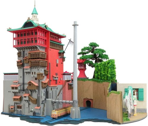 Studio Ghibli Supervision Miniatur Papier Handwerk [Spirited Away Diorama] Kostenloser Versand - Bild 9 von 10