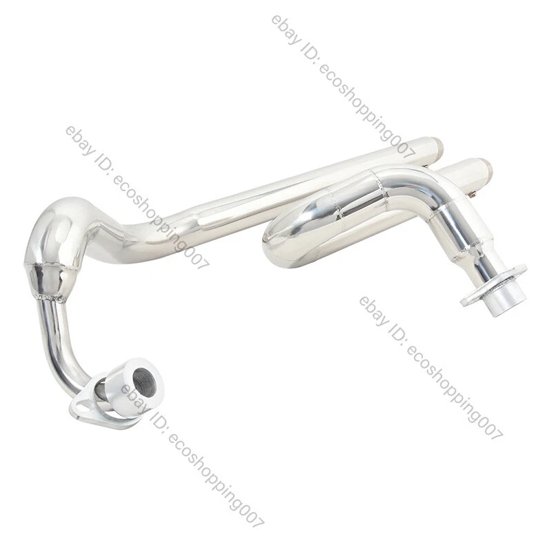 For Yamaha V Star 650 400 XVS 1998-2016 Slip On Complete Exhaust System Mufflers - Image 3 of 4