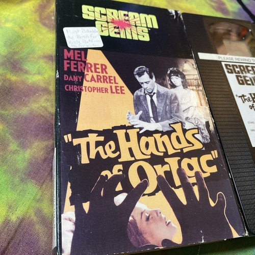 VHS Tape The Hands of Orlac Scream Gems 1990 - Picture 4 of 10
