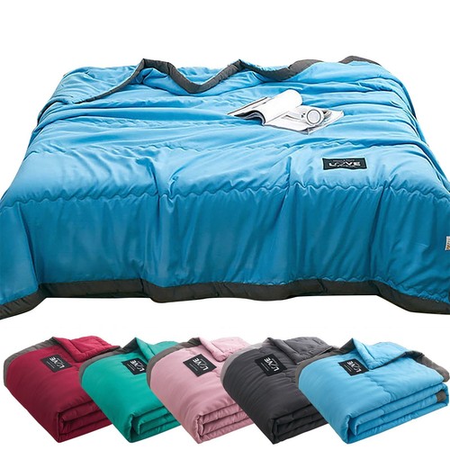 Ice Blanket Summer Lightweight Cooler Quilt Double Cold Effect Blanket US - Picture 7 of 38