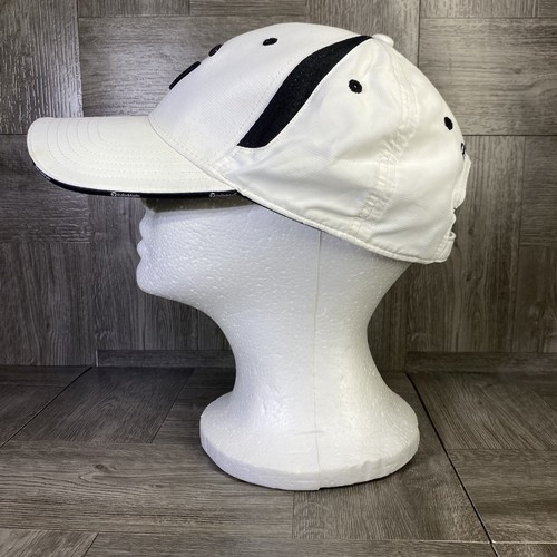 TaylorMade tmax gear Golf Hat Adjustable White Black Embroidered Baseball Cap - Picture 2 of 6