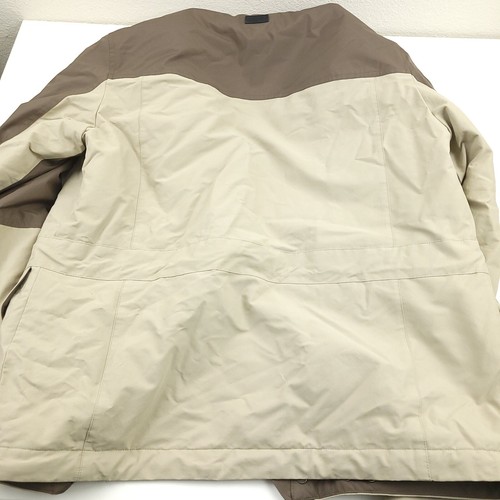 $1250 Z Zegna Chaqueta de Campo con Capucha Embalable para Hombres Talla XL Beige y Marrón - Imagen 10 de 12