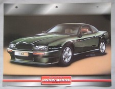 Aston Martin Virage Atlas Editions Fact File Dream Cars Card