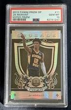 2019 Prizm Draft Picks Ja Morant Crusade Hyper Prizm Rookie 23/75 PSA 10 Low Pop