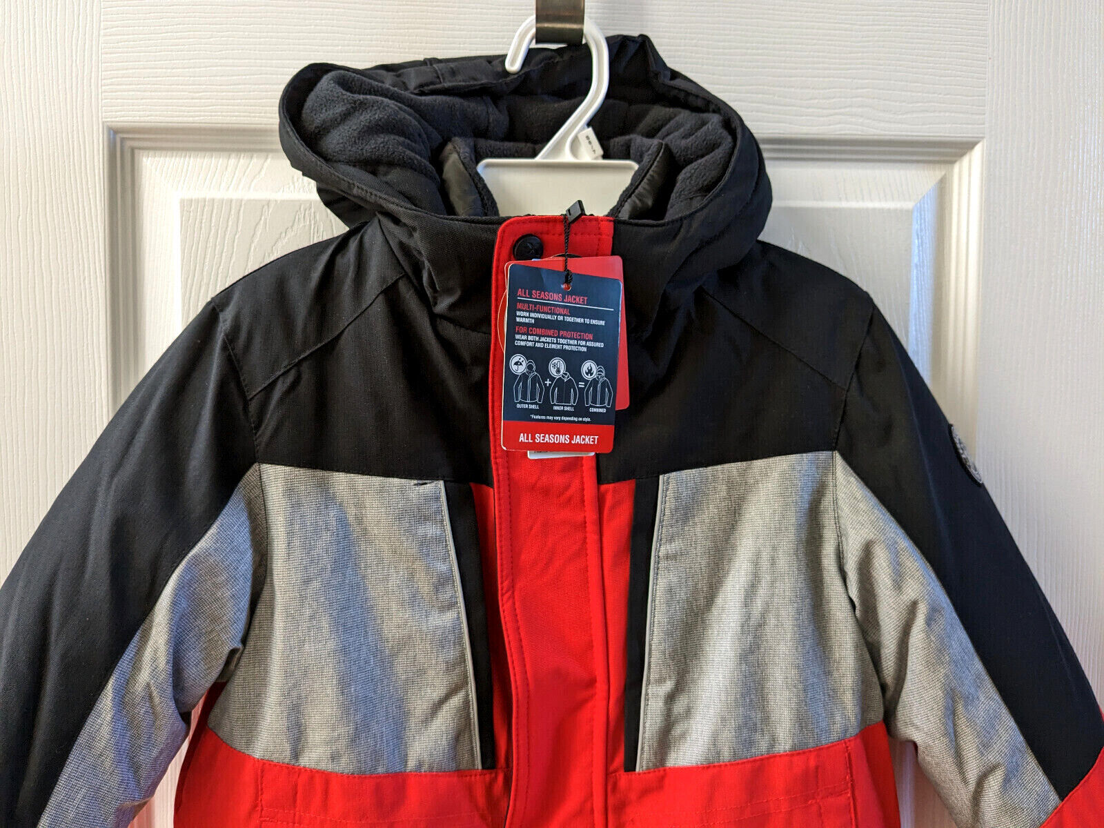 ZeroXposur Boy's Red Multi Tracker 3-in-1 Systems Heavyweight