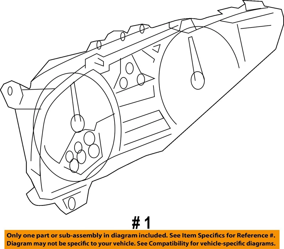 Б/у спидометр датчик подходит: 2008 Chevrolet Colorado США кластер без Xtreme packa - Изображение 4 из 4