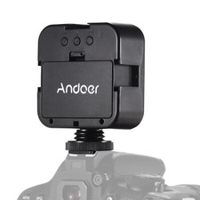 Andoer Mini LED Video Light Fill Lamp 6500K Dimmable for Canon DSLR Camera M0D3