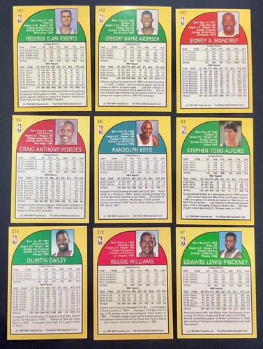 ROCKETS AKEEM OLAJUWON 90 CARDS LOT NBA Basketball 1990 HOF Rookies NO DUPS - Picture 24 of 24