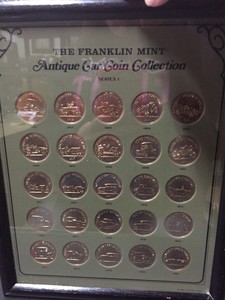 The Franklin Mint Antique Car Coin Collection Series 1 Ebay Image Is Loading The Franklin Mint Antique Car Coin Collection Series