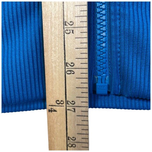 NIKE ATHDPT Tracksuit Jacket Men's Large Blue Pink Stripes Zip Side Tape 56323 - Picture 12 of 15