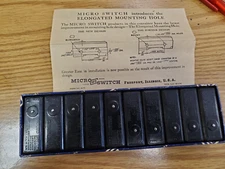 10 Vintage Micro Switch YZ-7RTC NO