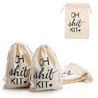 20 pack Oh Sht Kit bags Hangover Survival Bachelorette Favor Bag Bridesmaid Gift