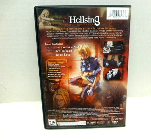 Hellsing 2: Blood Brothers SIGNATURE SERIES DVD - Picture 2 of 2