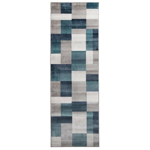 Clifton Geometric Patchwork Bedroom Living Room Area Rugs Or Door Mat Or Runner - Picture 40 of 44