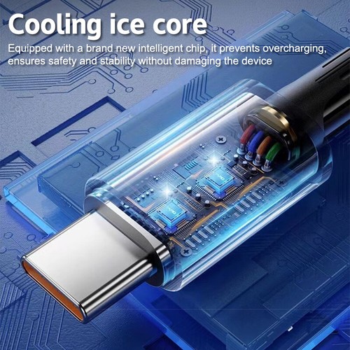 240w 6A Fast Charging Data Cable For Huawei Xiaomi Oppo Iphone 3m Data Cable JC - Zdjęcie 10 z 27
