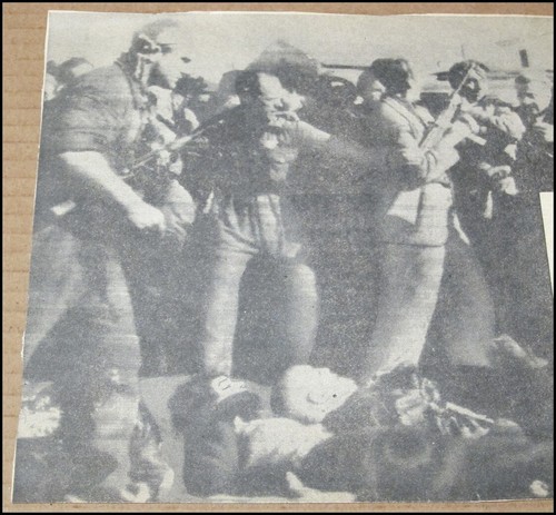 1945 Benito Mussolini Dead Duce Newspaper Clipping Photo Chicago Daily Times WW2 - Picture 3 of 9
